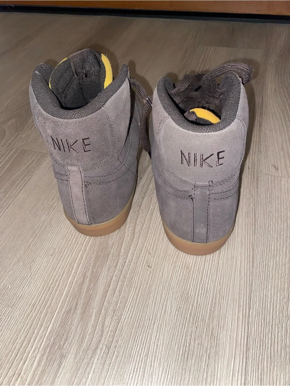 Nike brown high